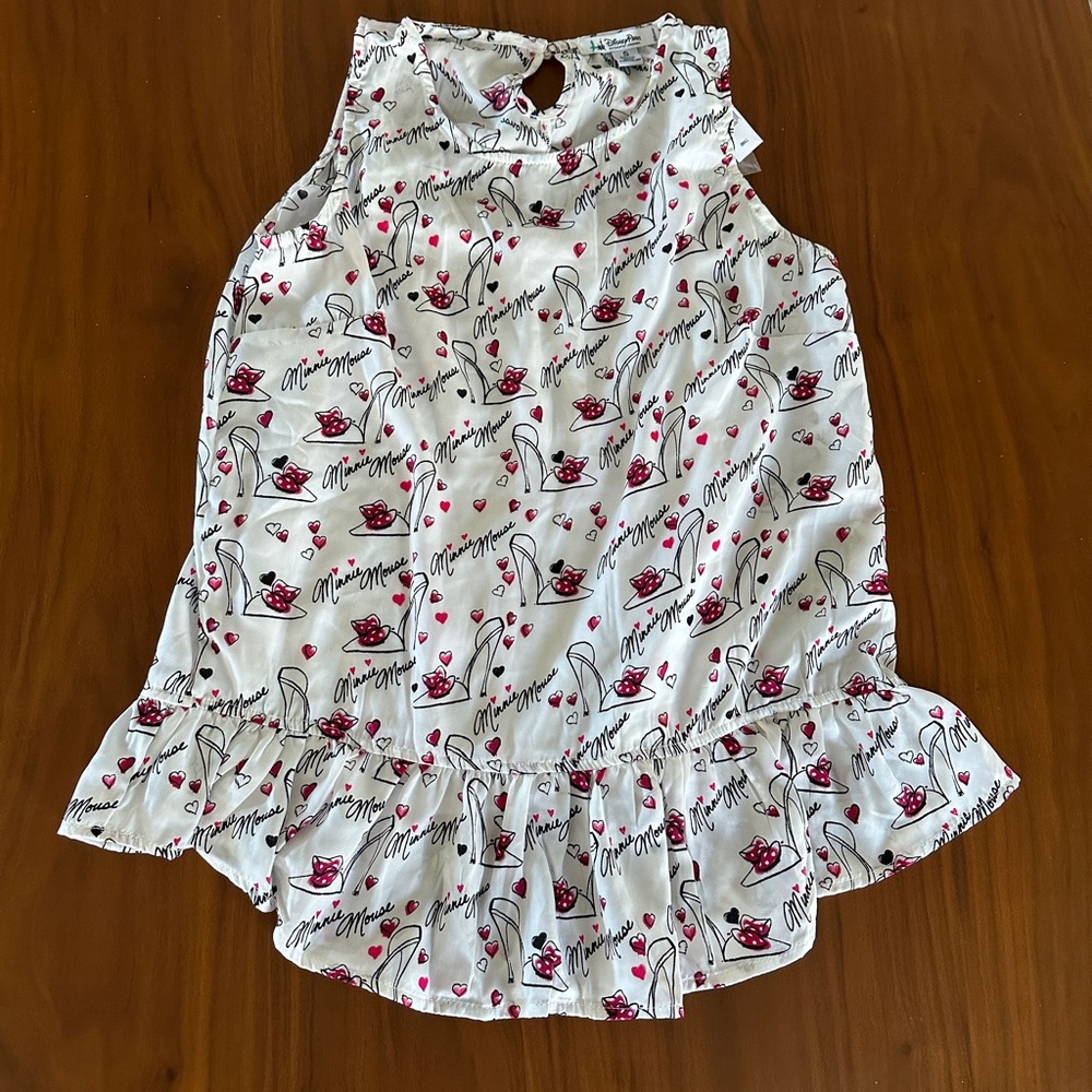 Minnie Mouse Blouse Tank Top